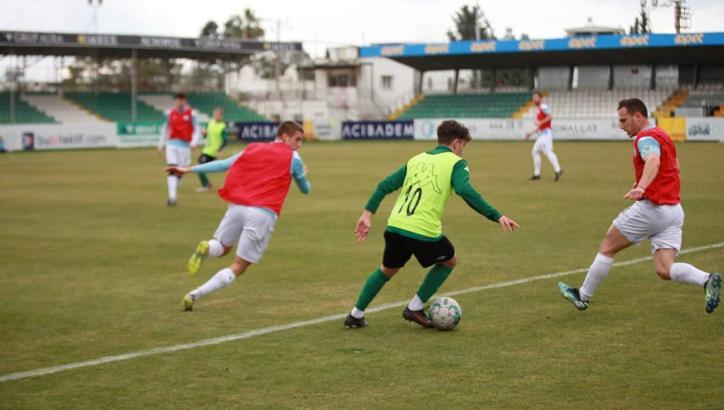 Ofk Petrovac - Bodrumspor'la antrenman maçı yaptı