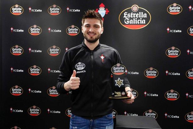 Celta Vigo'da ayın futbolcusu Okay Yokuşlu