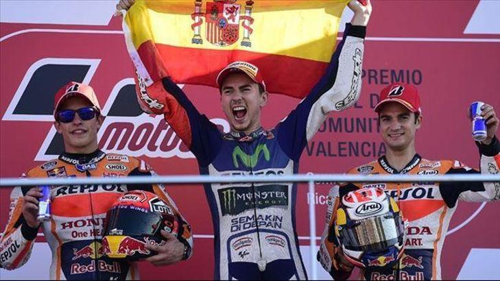 MotoGP'de şampiyon Lorenzo