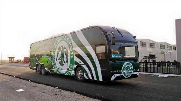 Torku Konyaspor'un değil taraftarın otobüsü