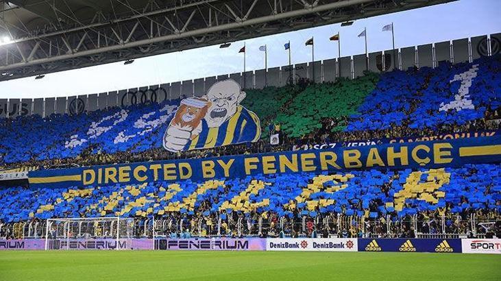 Fenerbahçe Stadı görsel şölene sahne oldu