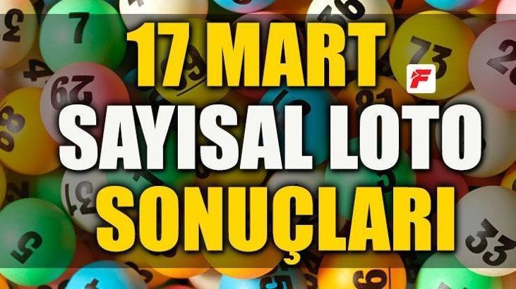 Sayısal Loto sonuçları - 17 Mart MPİ Sayısal Loto çekiliş sonuçları (1114. hafta)