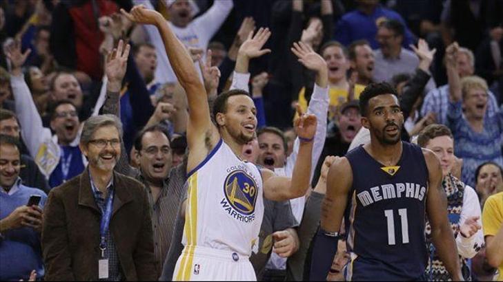 Son şampiyon Warriors'tan 50 sayı fark