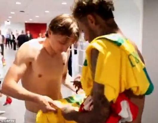 Modric, Neymar'ı Real Madrid'e çağırdı