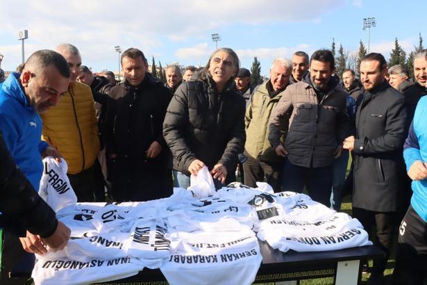 Altay-Göztepe derbisi öncesi Vali Kutlu Aktaş Tesisleri'nde nostaljik buluşma