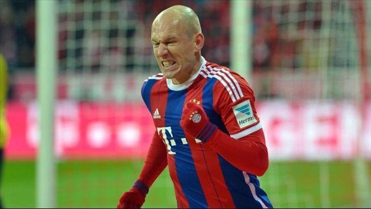 Robben rekora koşuyor
