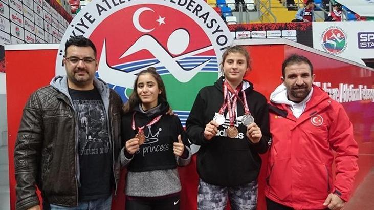 Atletizmde çifte başarı