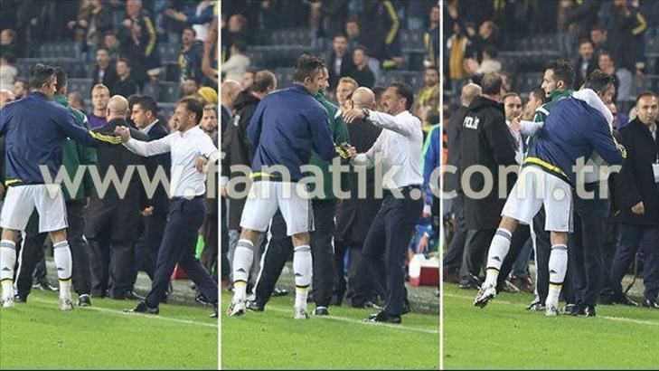 Pereira ve van Persie düşman çatlattı!