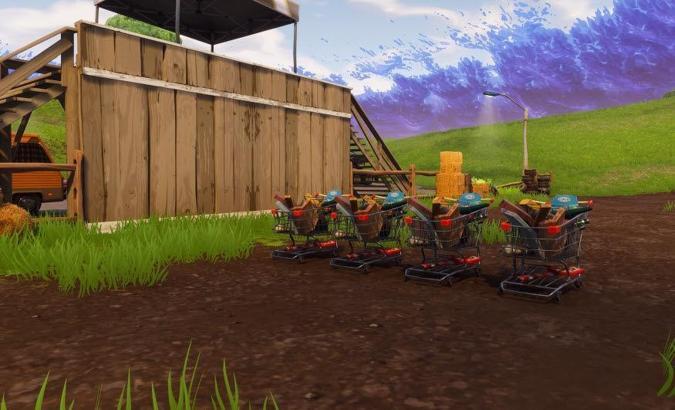 Market arabası çılgınlığı Fortnite'ı ele geçirdi