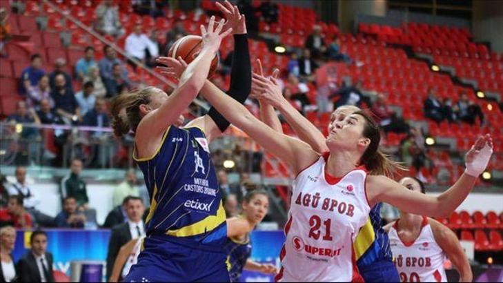 Abdullah Gül Üniversitesi 60–56 Castors Braine