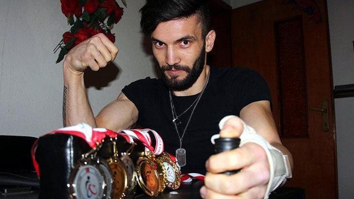 Engelli sporcu bilek güreşinde Avrupa 3'üncüsü oldu