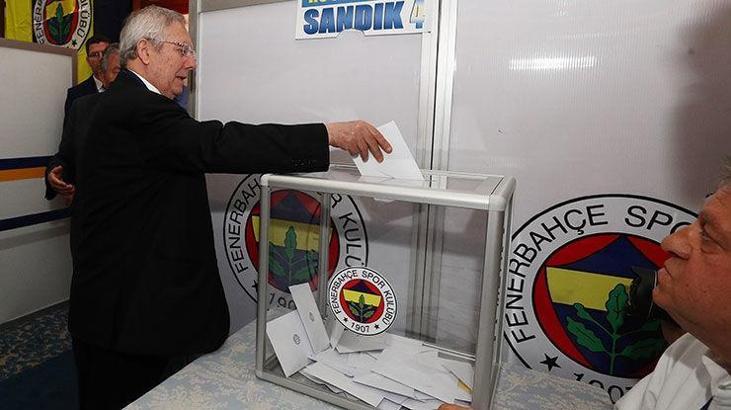 Fenerbahçe seçiminde oyların sayımı 2 saat sürecek