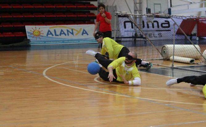 Alanya'da goalball müsabakaları sona erdi