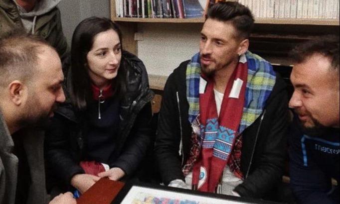 Sosa'dan taraftara teşekkür ziyareti