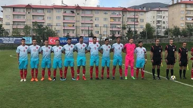 18 Yaş Altı Milli Futbol Takımı Gürcistan'a 4-1 yenildi