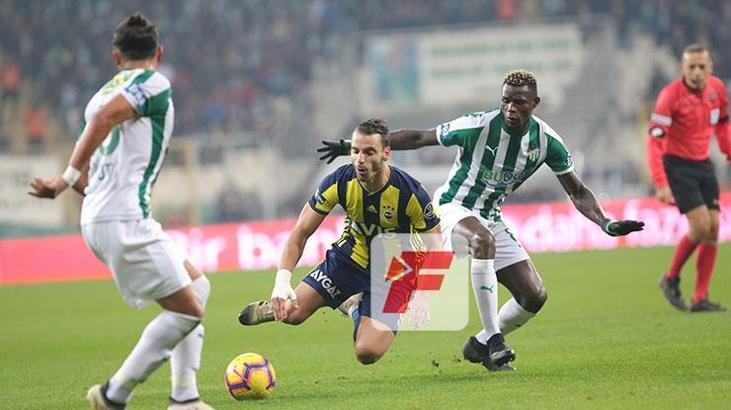 (ÖZET) Bursaspor - Fenerbahçe maç sonucu: 1-1