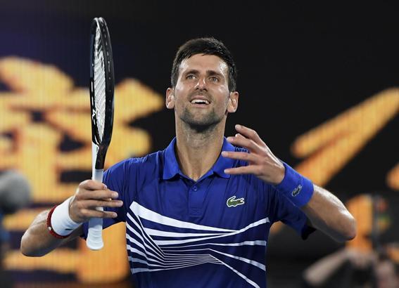 Novak Djokovic, Avustralya Açık'ta çeyrek finalde
