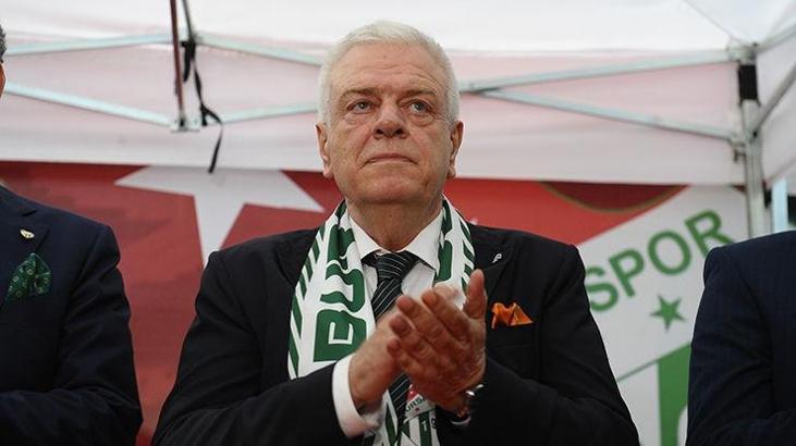 Bursaspor'da Başkan Ali Ay güven tazeledi