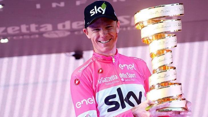 Froome İtalya Bisiklet Turu'nu Chris Froome kazandı