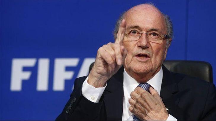 Blatter sonunda patladı