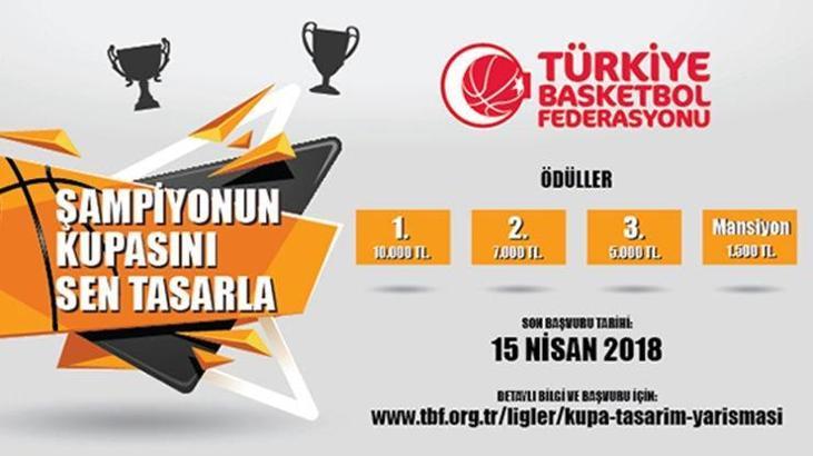 Basketbolda kupa tasarım yarışması