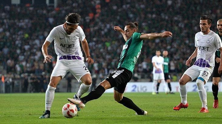 Sakaryaspor - Afjet Afyonspor maç sonucu: 1-2
