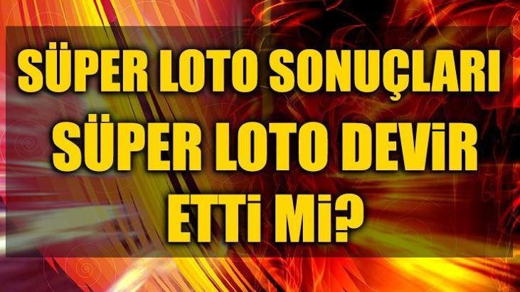 Süper Loto sonuçları | 31 Mayıs 2018 Süper Loto | Süper Loto devir etti mi?
