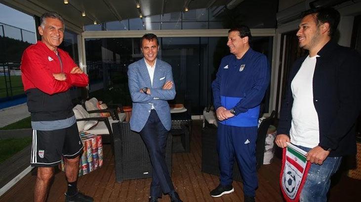 Fikret Orman'dan İran Milli Futbol Takımı kampına ziyaret