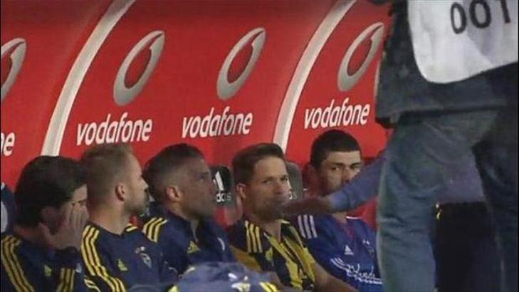 Van Persie'den Pereira'ya şok tavır