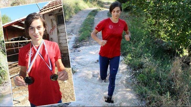 Köydeki idman sahasından dünya birinciliğine