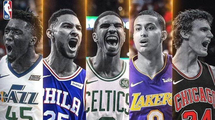 NBA'de yılın en iyi çaylak 5'leri belirlendi
