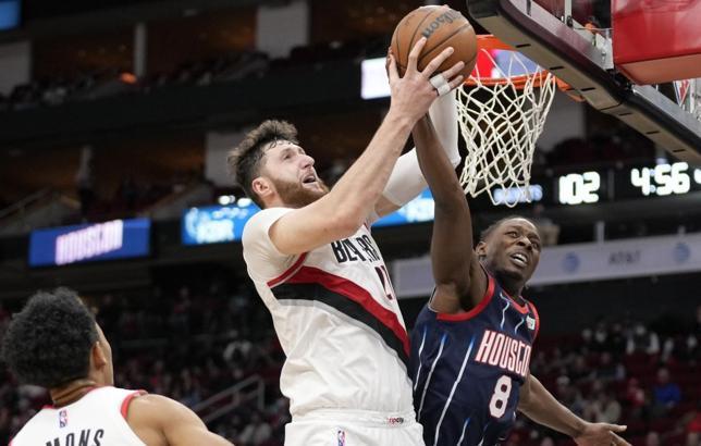 Houston Rockets, evinde Portland Trail Blazers'a kaybetti
