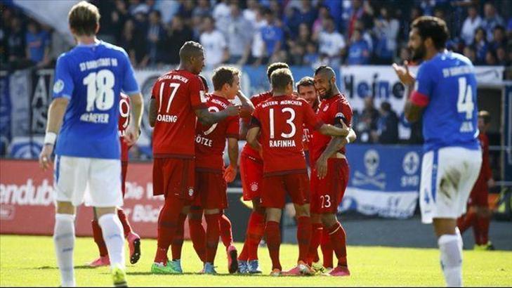 Darmstadt 0-3 Bayern Münih