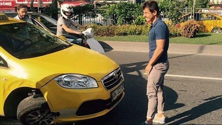 Emre Belözoğlu trafik kazası geçirdi