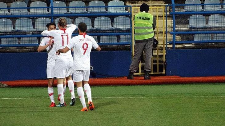 Karadağ - Türkiye maç sonucu: 2-2
