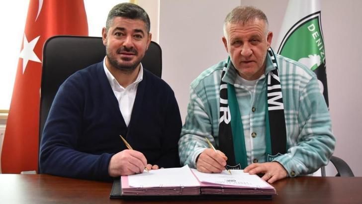 Denizlispor'un yeni Teknik Direktörü Mesut Bakkal oldu