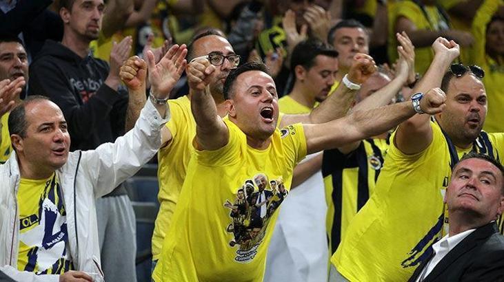 Fenerbahçe taraftarı Final-Four'a damgasını vurdu!