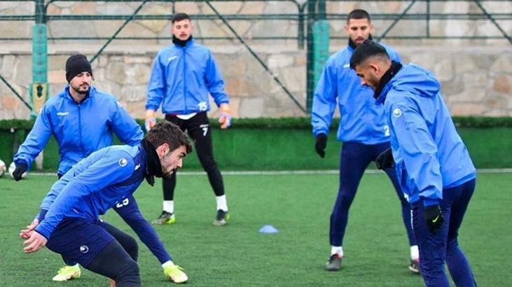 Uşakspor, Bucaspor 1928 maçı hazırlıklarını sürdürdü