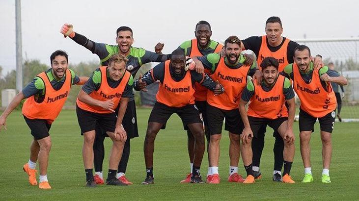 Konyaspor, Fenerbahçe maçının hazırlıklarını sürdürdü
