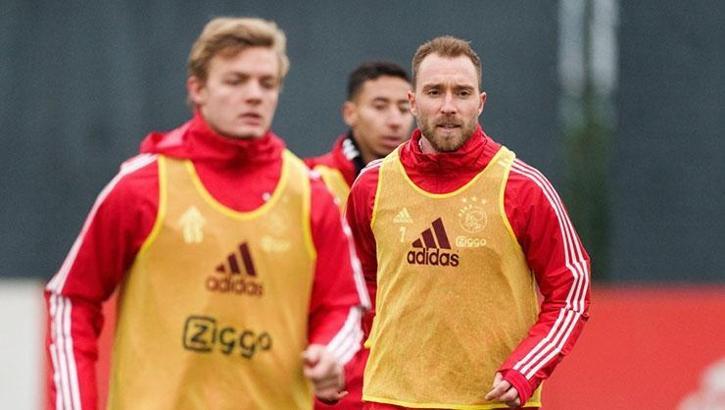 Christian Eriksen'den flaş karar! Ajax'ta idmanlara çıkacak