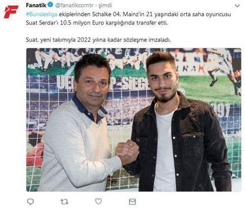 Suat Serdar resmen Schalke'de