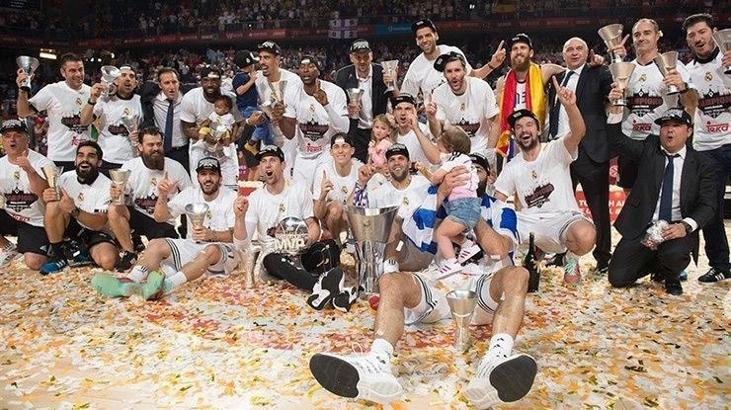 EuroLeague'in en çok kazananı Real Madrid