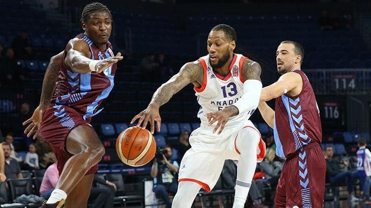 Anadolu Efes: 98 - Trabzonspor: 91