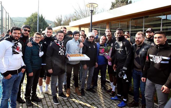 Beşiktaş'a taraftar morali