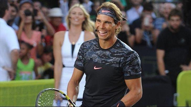 Nadal, New York'ta gösteri maçı yaptı