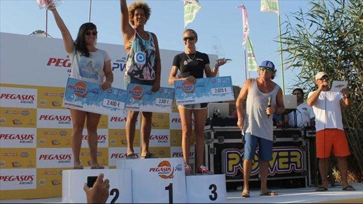 Widsurfte Çağla kürsüye çıktı