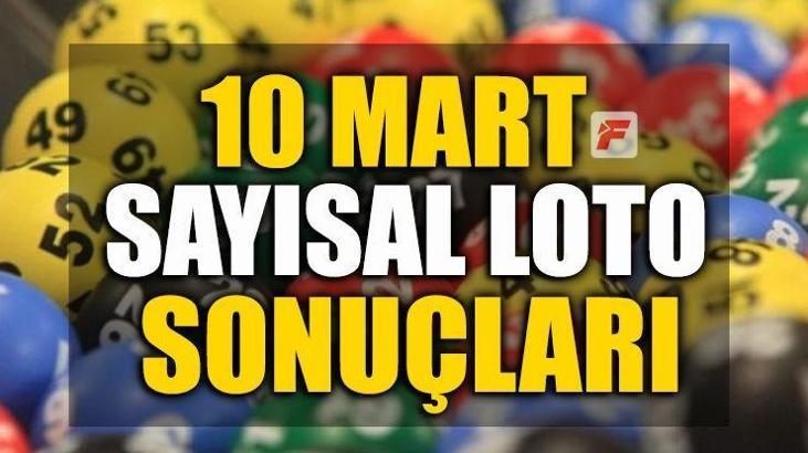 Sayısal Loto sonuçları - 10 Mart MPİ Sayısal Loto çekiliş sonuçları (1113. hafta)