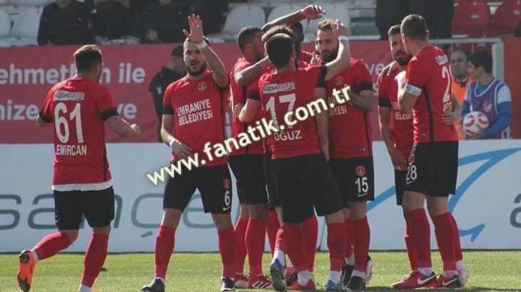Ümraniyespor: 2 - Grand Medical Manisaspor: 0