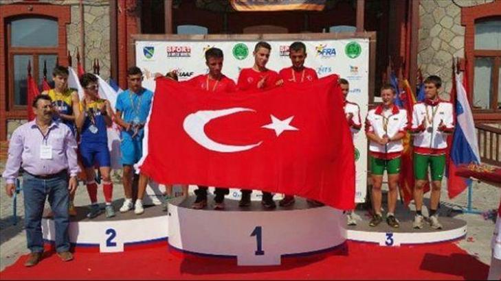 Balkan koşusunda şampiyon Türkiye