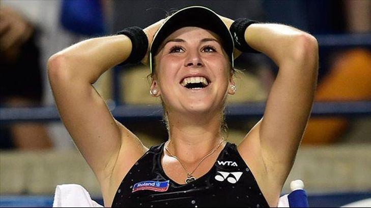 18 yaşındaki Bencic, Serena'yı yendi